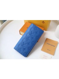 Louis Vuitton BRAZZA WALLET M80592 blue HY12288Pu45