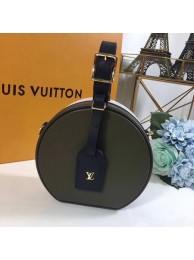 Louis Vuitton Calfskin Leather PETITE BOITE CHAPEAU M43510 Green HY22136zd34