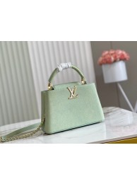 Louis Vuitton CAPUCINES BB M48865 light green HY1904Gh26