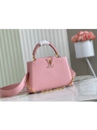 Louis Vuitton CAPUCINES BB M48865 pink HY11699mV18