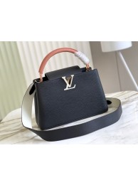 Louis Vuitton CAPUCINES BB M56904 black&pink HY4171ea89