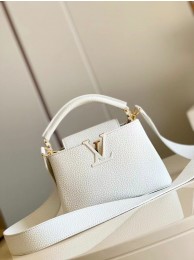 Louis Vuitton CAPUCINES MINI M55985 white HY15290aj95