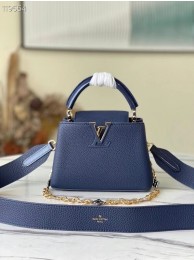 Louis Vuitton CAPUCINES MINI M59065 Navy Blue HY13632TL77