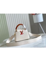 Louis Vuitton CAPUCINES MINI M59205 white&brown HY20400aj95