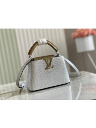 Louis Vuitton CAPUCINES MINI M59268 silver HY16599Rc99