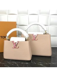 Louis Vuitton CAPUCINES MINI M99676 light pink HY373Tk78