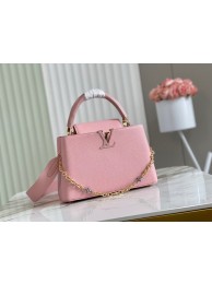 Louis Vuitton CAPUCINES MM M56904 pink HY25677TL77