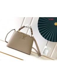 Louis Vuitton CAPUCINES PM M523867 grey HY17757Yf79