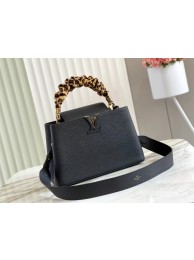 Louis Vuitton CAPUCINES PM M58479 BLACK HY13601CI68
