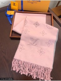 Louis vuitton Cashmere scarf LV6130 pink HY14066DS71