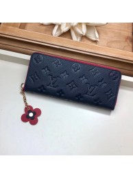 Louis vuitton CLEMENCE WALLET M63920 blue HY2139Oq54