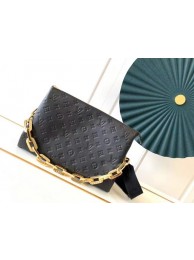 Louis Vuitton COUSSIN MM M57783 black HY20142rh54