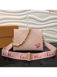 Louis Vuitton COUSSIN PM M57790 pink HY26668SS41