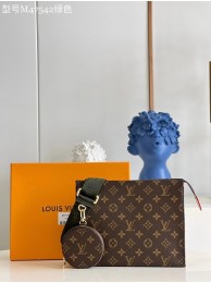 Louis Vuitton COUSSIN PM Monogram Canvas M47542 green HY2394VI95