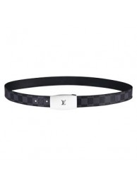 Louis Vuitton Cut Long Reversible Damier Graphite Belts M9638Q Belts HY21059hk64
