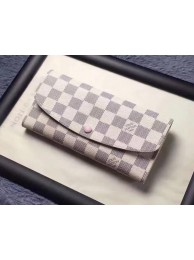Louis Vuitton Damier Azur Canvas EMILIE WALLET N41625 HY24358Xw85