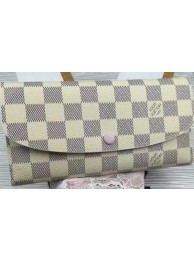 Louis Vuitton Damier Azur Canvas Emilie Wallet N60696 HY15580Ag46