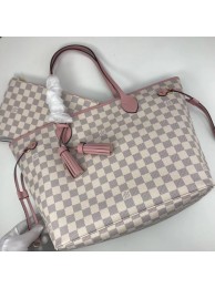 Louis Vuitton Damier Azur Original NEVERFULL N44363 HY26430Av26