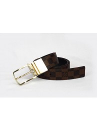 Louis Vuitton Damier Ebene Canvas Belt LV2061 HY20727dX32
