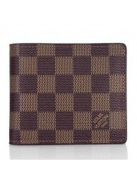 Louis Vuitton Damier Ebene Canvas Florin Wallet N61720 HY6344MO84
