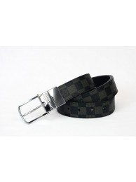 Louis Vuitton Damier Graphite Canvas Belt LV2061 HY23099Fh96