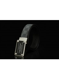 Louis Vuitton Damier Graphite Canvas Belt LV2066 HY8706De45