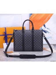 Louis Vuitton Damier Graphite canvas BRIEFCASE M33416 black HY14562yj81