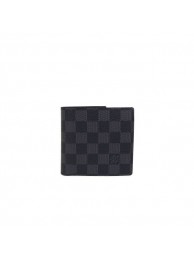 Louis Vuitton Damier Graphite Canvas Marco Wallet N62664 HY21587jo45