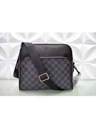 Louis Vuitton Damier Graphite Canvas Shoulder Bag N41409 HY3056FT35