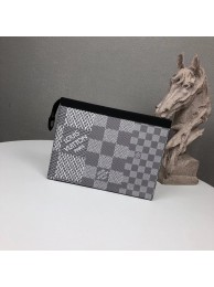 Louis Vuitton Damier Graphite POCHETTE VOYAGE MM M60443 Gray HY11830Av26
