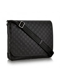 Louis Vuitton Damier Infini Leather District MM N41284 Onyx HY25759cf57