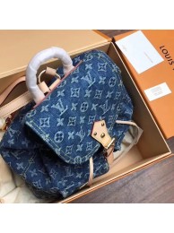 Louis Vuitton Denim Backpack M44460 blue HY25034Kf26
