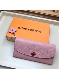 Louis Vuitton EMILIE WALLET M63918 Rose Ballerine HY25615Wi77