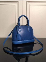 LOUIS VUITTON EPI LEATHER ALMA SMALL BAG M40303 BLUE HY25061Cw85