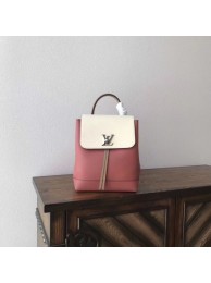 Louis Vuitton EPI Leather Backpack M41815 Pink&White HY23790Wi77