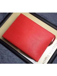 Louis Vuitton Epi Leather TOILETRY POUCH 26 M41367 Red HY4550nU55