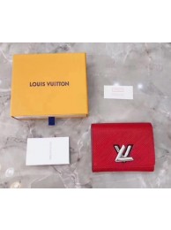 Louis Vuitton Epi Leather TWIST COMPACT WALLET M64414 Red HY22197yk28