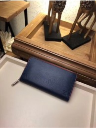 Louis Vuitton EPI leather Zippy Wallet 67267 dark blue HY11016VF54