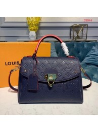 Louis Vuitton Georges MM Monogram Empreinte Original Leather M53944 Navy HY3909EB28