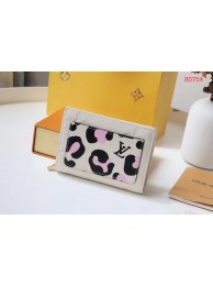 Louis Vuitton GUSSETED CARD HOLDER M80754 Beige HY15139Rc99