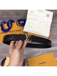 Louis Vuitton ICONIC 35MM BELT M0062bV BLACK HY24109mV18