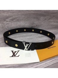 Louis Vuitton ICONIC 35MM BELT M0062V BLACK HY10101CC86