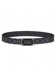 Louis Vuitton Inventeur Damier Reversible Belts M9632Q Belts HY18387nE34