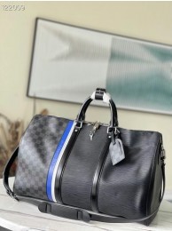 Louis Vuitton KEEPALL BANDOULIERE 45 M56660 BLACK HY20763Mc61