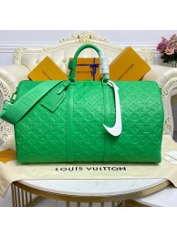 Louis Vuitton KEEPALL BANDOULIERE 50 M20963 green HY4449Ea63
