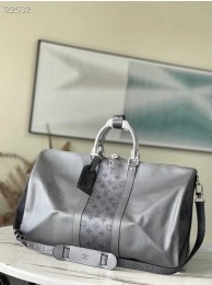 Louis Vuitton KEEPALL BANDOULIERE 50 M53766 gray HY8083PC54