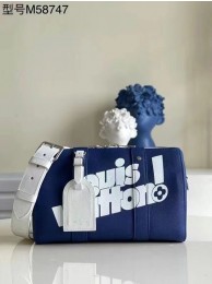 Louis Vuitton KEEPALL XS M80842 blue HY22619oK58