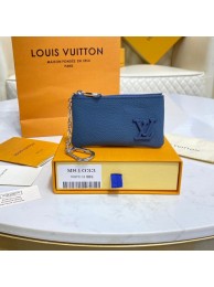Louis Vuitton KEY POUCH M81031 blue HY5388cP15