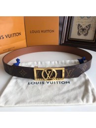 Louis Vuitton Leather Belt M0196W 30MM HY6195vK93