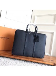 Louis Vuitton Leather briefcase M56003 black HY23674Oq54